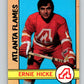 1972-73 O-Pee-Chee #72 Ernie Hicke  Atlanta Flames  V3575