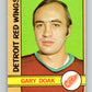 1972-73 O-Pee-Chee #73 Gary Doak  Detroit Red Wings  V3580