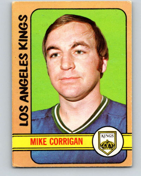 1972-73 O-Pee-Chee #74 Mike Corrigan  Los Angeles Kings  V3588