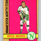 1972-73 O-Pee-Chee #75 Doug Mohns  Minnesota North Stars  V3590