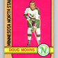 1972-73 O-Pee-Chee #75 Doug Mohns  Minnesota North Stars  V3592