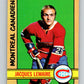 1972-73 O-Pee-Chee #77 Jacques Lemaire  Montreal Canadiens  V3615