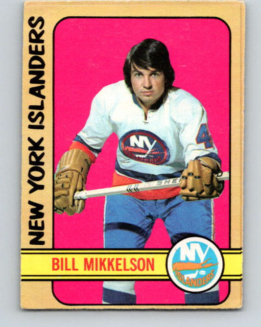 1972-73 O-Pee-Chee #79 Bill Mikkelson  RC Rookie New York Islanders  V3628