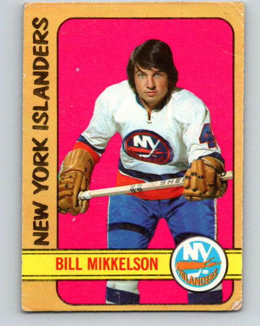 1972-73 O-Pee-Chee #79 Bill Mikkelson  RC Rookie New York Islanders  V3633