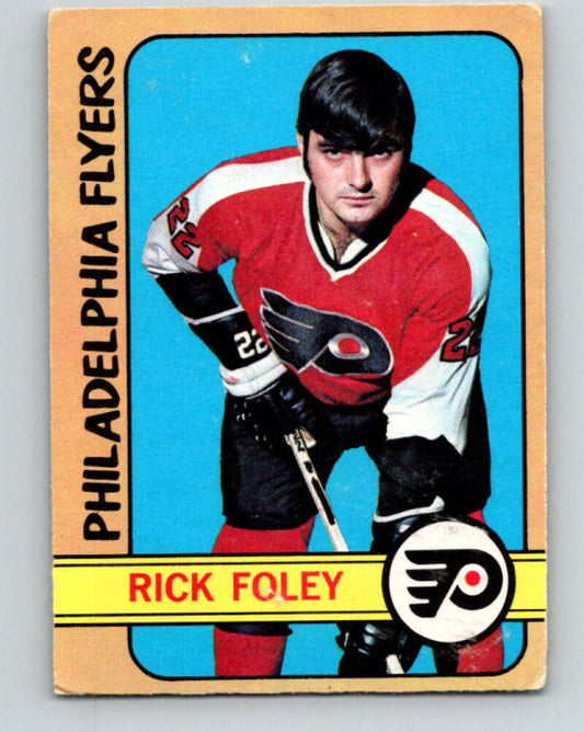 1972-73 O-Pee-Chee #80 Rick Foley  RC Rookie Philadelphia Flyers  V3634