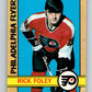 1972-73 O-Pee-Chee #80 Rick Foley  RC Rookie Philadelphia Flyers  V3636