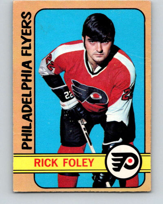 1972-73 O-Pee-Chee #80 Rick Foley  RC Rookie Philadelphia Flyers  V3639