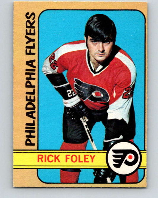 1972-73 O-Pee-Chee #80 Rick Foley  RC Rookie Philadelphia Flyers  V3640