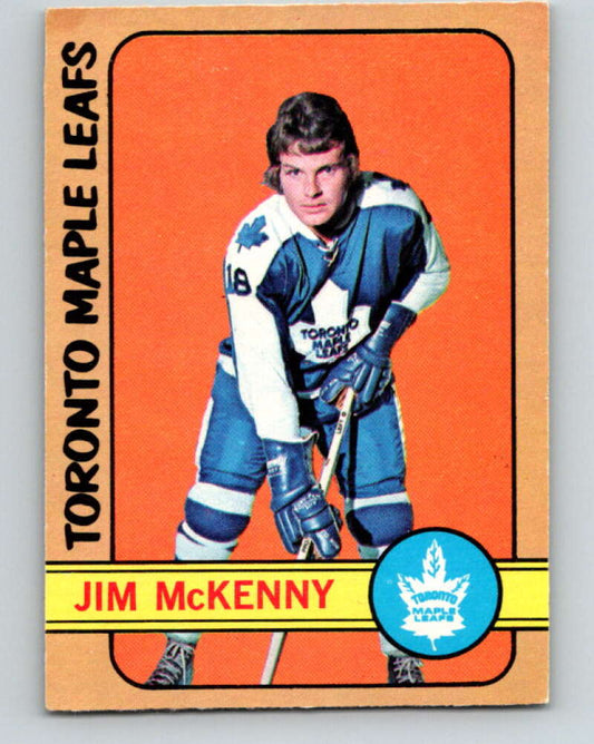 1972-73 O-Pee-Chee #83 Jim McKenny  Toronto Maple Leafs  V3650