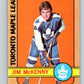 1972-73 O-Pee-Chee #83 Jim McKenny  Toronto Maple Leafs  V3651