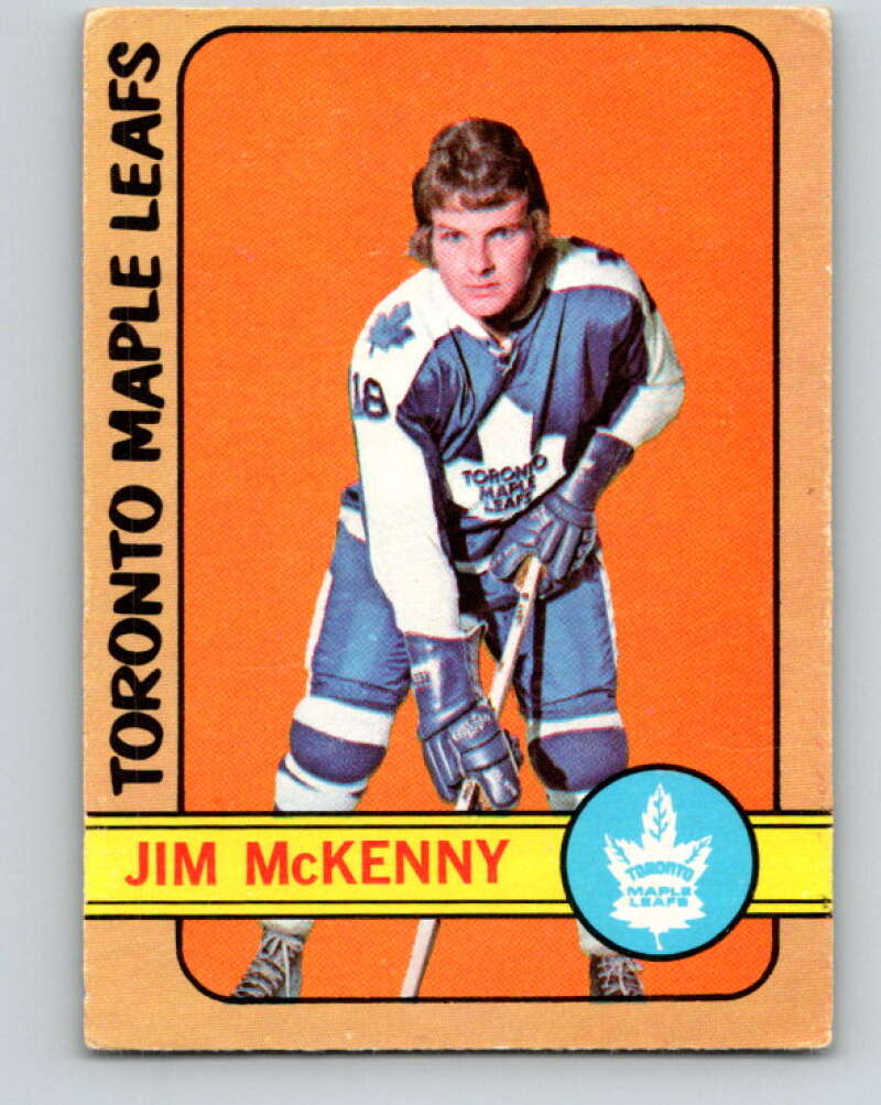 1972-73 O-Pee-Chee #83 Jim McKenny  Toronto Maple Leafs  V3651