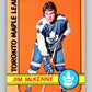 1972-73 O-Pee-Chee #83 Jim McKenny  Toronto Maple Leafs  V3652