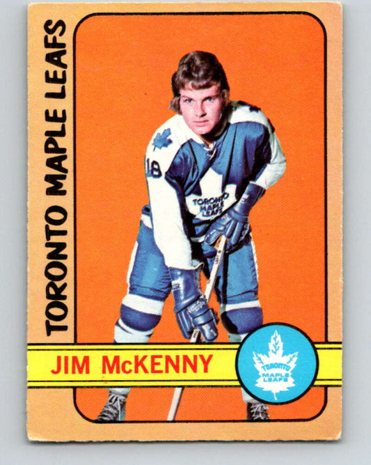 1972-73 O-Pee-Chee #83 Jim McKenny  Toronto Maple Leafs  V3652