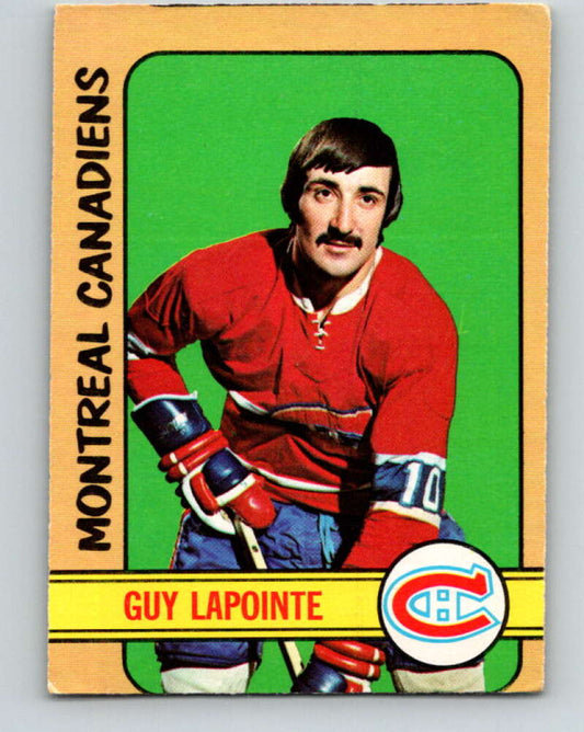 1972-73 O-Pee-Chee #86 Guy Lapointe  Montreal Canadiens  V3661