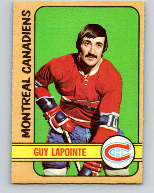 1972-73 O-Pee-Chee #86 Guy Lapointe  Montreal Canadiens  V3663