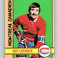 1972-73 O-Pee-Chee #86 Guy Lapointe  Montreal Canadiens  V3664