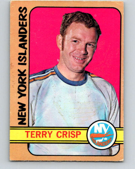 1972-73 O-Pee-Chee #88 Terry Crisp  New York Islanders  V3670