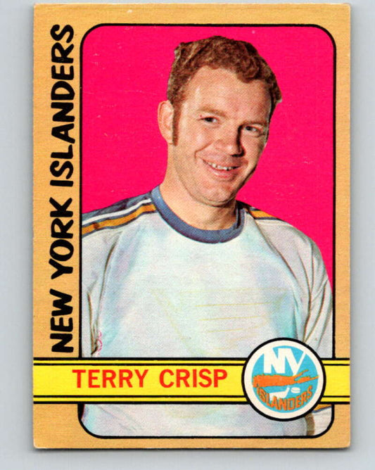 1972-73 O-Pee-Chee #88 Terry Crisp  New York Islanders  V3672