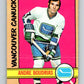1972-73 O-Pee-Chee #93 Andre Boudrias  Vancouver Canucks  V3695
