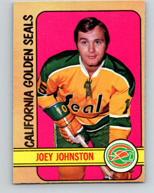 1972-73 O-Pee-Chee #96 Joey Johnston  California Golden Seals  V3704
