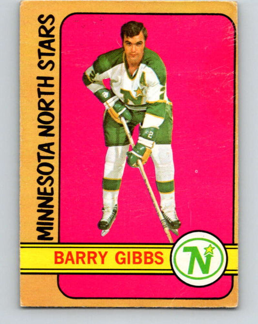 1972-73 O-Pee-Chee #101 Barry Gibbs  RC Rookie Minnesota North Stars  V3740