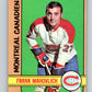 1972-73 O-Pee-Chee #102 Frank Mahovlich  Montreal Canadiens  V3745