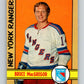 1972-73 O-Pee-Chee #103 Bruce MacGregor  New York Rangers  V3748
