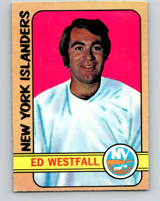 1972-73 O-Pee-Chee #104 Ed Westfall  New York Islanders  V3752