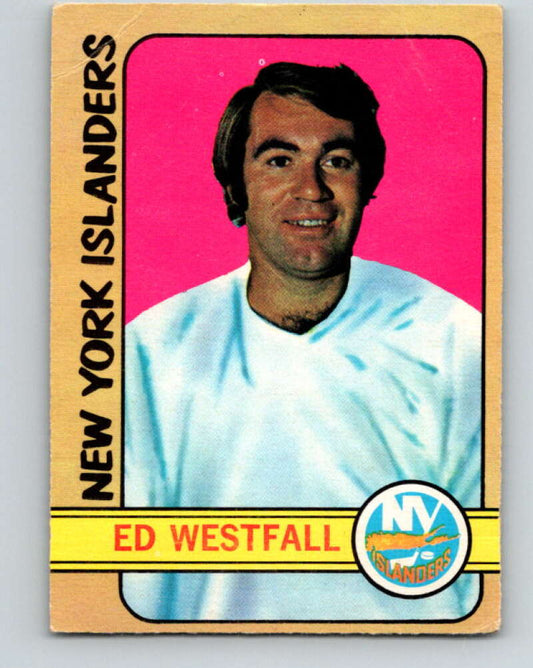 1972-73 O-Pee-Chee #104 Ed Westfall  New York Islanders  V3753