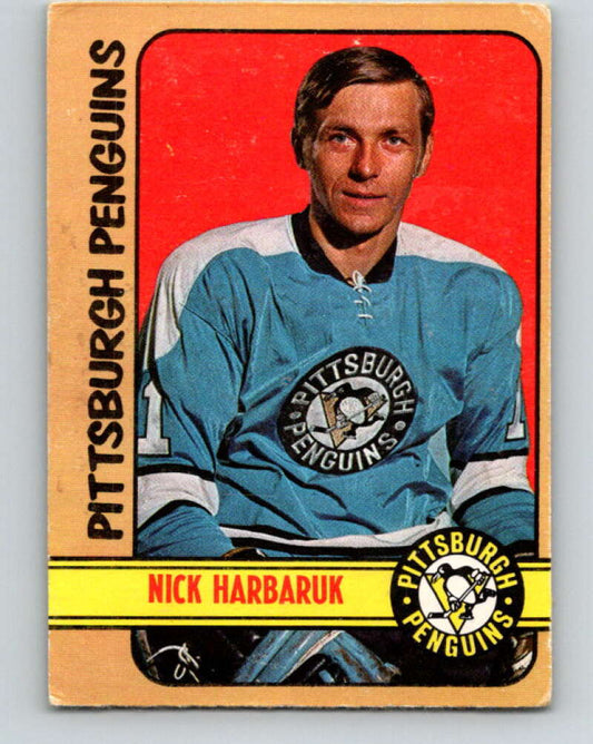 1972-73 O-Pee-Chee #106 Nick Harbaruk  Pittsburgh Penguins  V3763