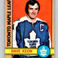 1972-73 O-Pee-Chee #108 Dave Keon  Toronto Maple Leafs  V3774