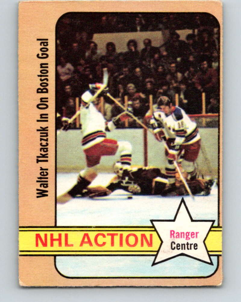 1972-73 O-Pee-Chee #110 Walt Tkaczuk  New York Rangers  V3782