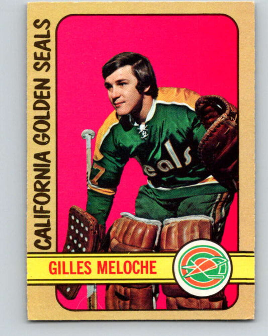 1972-73 O-Pee-Chee #112 Gilles Meloche  RC Rookie California Seals  V3789