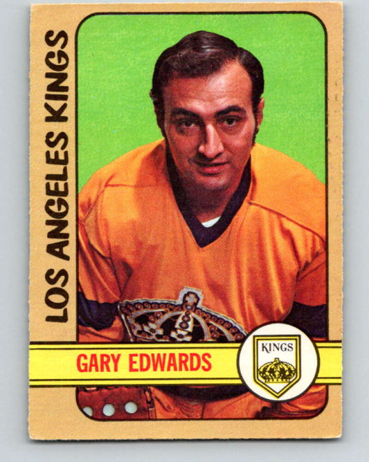 1972-73 O-Pee-Chee #113 Gary Edwards  Los Angeles Kings  V3792
