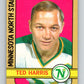 1972-73 O-Pee-Chee #118 Ted Harris  Minnesota North Stars  V3803
