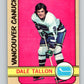 1972-73 O-Pee-Chee #121 Dale Tallon  Vancouver Canucks  V3812