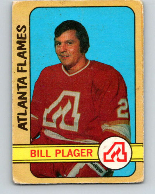 1972-73 O-Pee-Chee #122 Bill Plager  RC Rookie Atlanta Flames  V3815