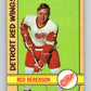 1972-73 O-Pee-Chee #123 Red Berenson  Detroit Red Wings  V3820