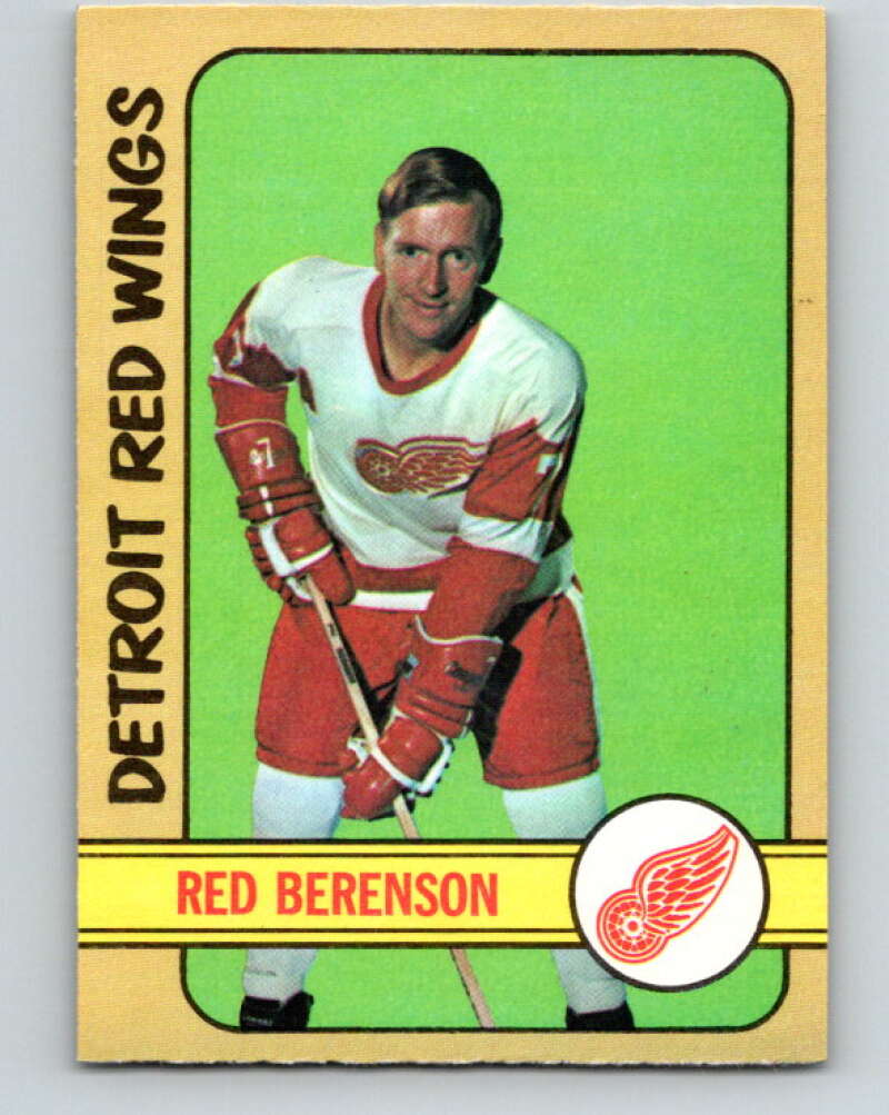 1972-73 O-Pee-Chee #123 Red Berenson  Detroit Red Wings  V3822