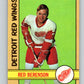 1972-73 O-Pee-Chee #123 Red Berenson  Detroit Red Wings  V3823