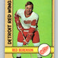 1972-73 O-Pee-Chee #123 Red Berenson  Detroit Red Wings  V3825