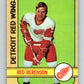 1972-73 O-Pee-Chee #123 Red Berenson  Detroit Red Wings  V3826