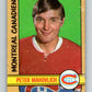 1972-73 O-Pee-Chee #124 Pete Mahovlich  Montreal Canadiens  V3832