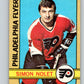 1972-73 O-Pee-Chee #125 Simon Nolet  Philadelphia Flyers  V3835