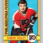 1972-73 O-Pee-Chee #125 Simon Nolet  Philadelphia Flyers  V3837