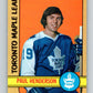 1972-73 O-Pee-Chee #126 Paul Henderson  Toronto Maple Leafs  V3839
