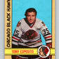 1972-73 O-Pee-Chee #137 Tony Esposito  Chicago Blackhawks  V3875