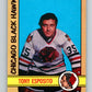 1972-73 O-Pee-Chee #137 Tony Esposito  Chicago Blackhawks  V3877