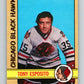 1972-73 O-Pee-Chee #137 Tony Esposito  Chicago Blackhawks  V3880
