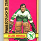 1972-73 O-Pee-Chee #138 Cesare Maniago  Minnesota North Stars  V3881